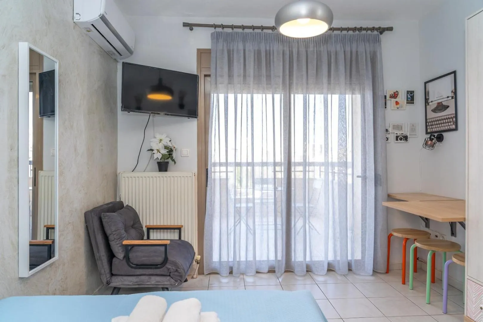 Kosmos Service Apartment Beautiful Studio 3 With Additional Cost Parking Thessaloníki Grekland