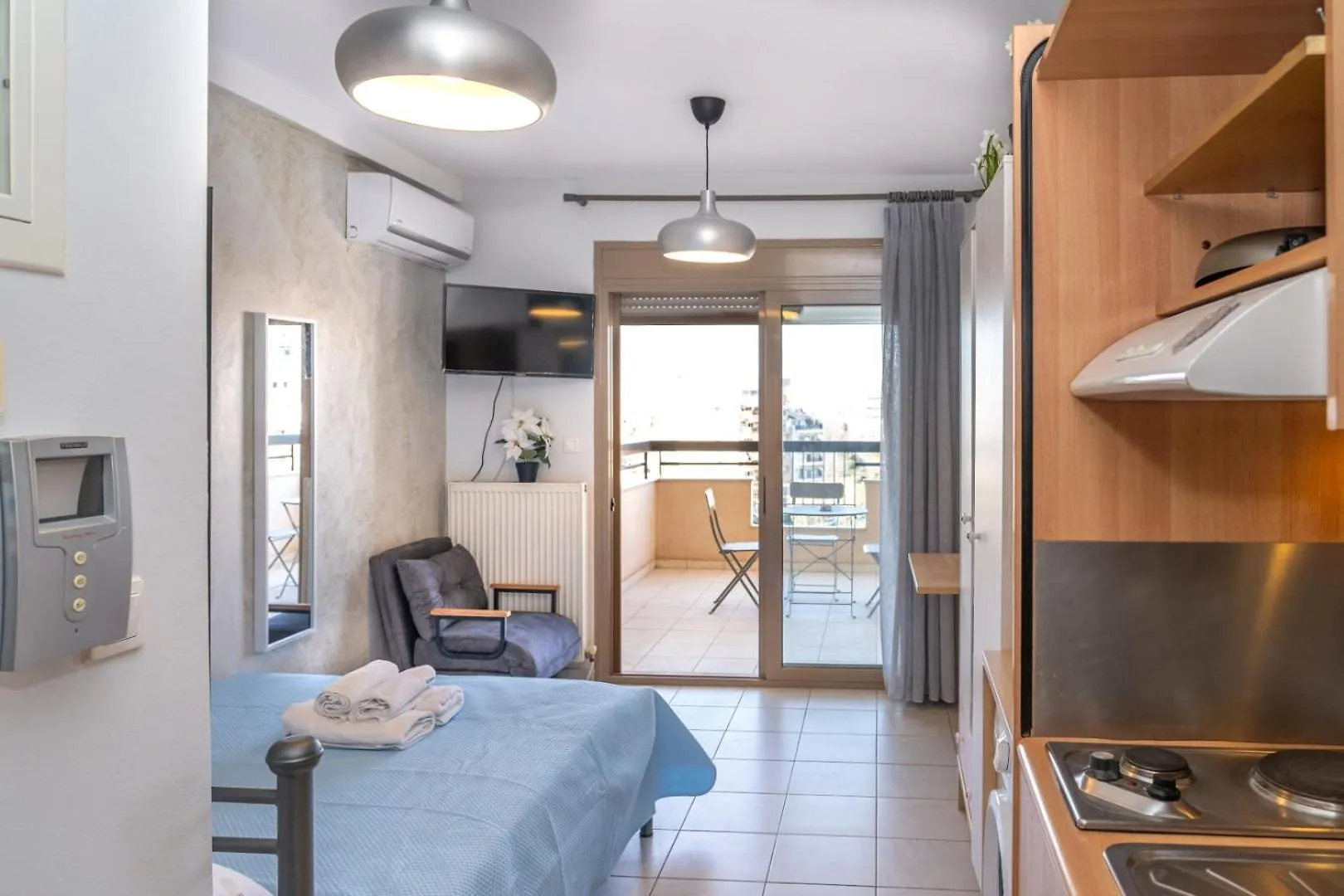 Kosmos Service Apartment Beautiful Studio 3 With Additional Cost Parking Thessaloníki